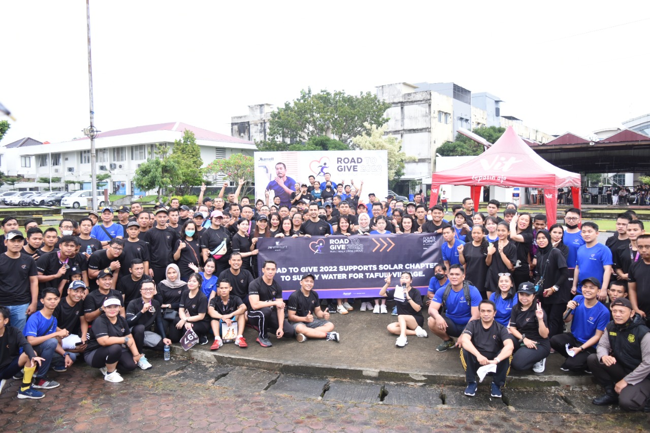 JW Marriott Medan dan Four Points Medan Kembali Mengadakan "ROAD TO GIVE 2022"